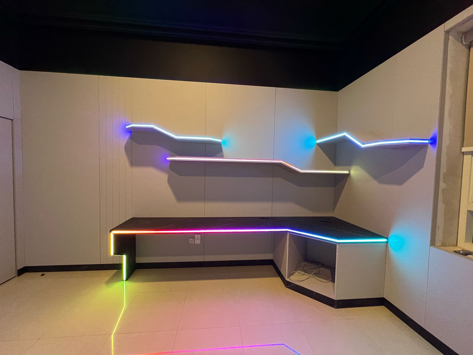 RGB entertainment room — additional install view 2